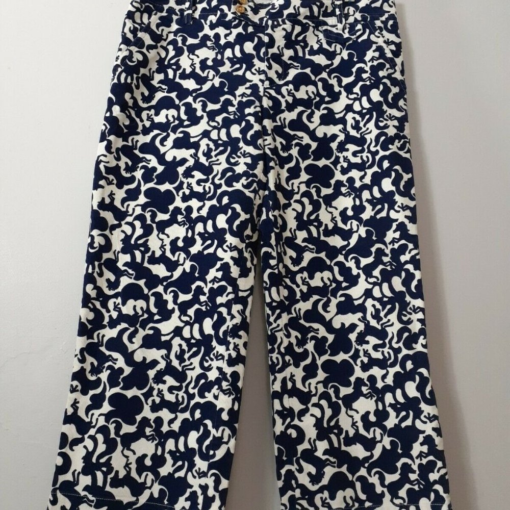 Lilly Pulitzer Horse of Course Capri Pants - Picture 2 of 4